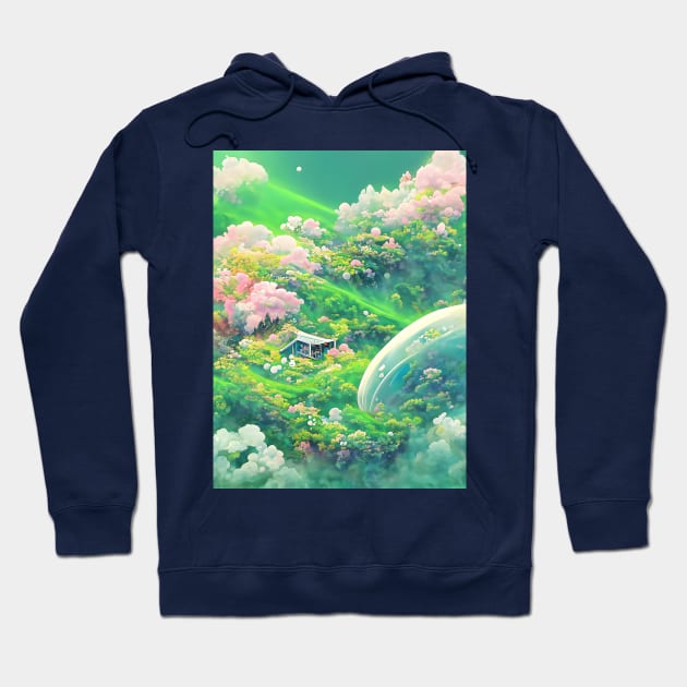 Soulful Garden Mist Hoodie by DaysuCollege